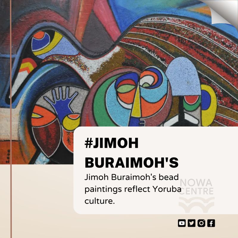 Painting of Jimoh Buraimoh